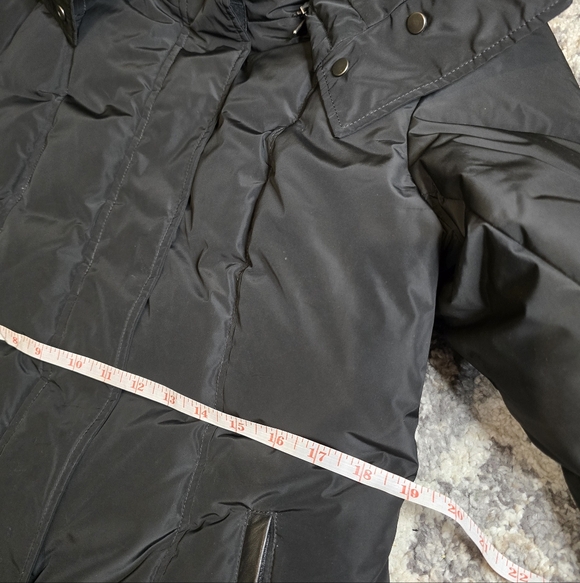 Mackage  Black Long Down Parka  Jacket - Picture 14 of 15